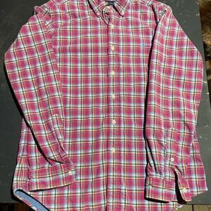 Ralph Lauren Red Plaid Casual Shirt